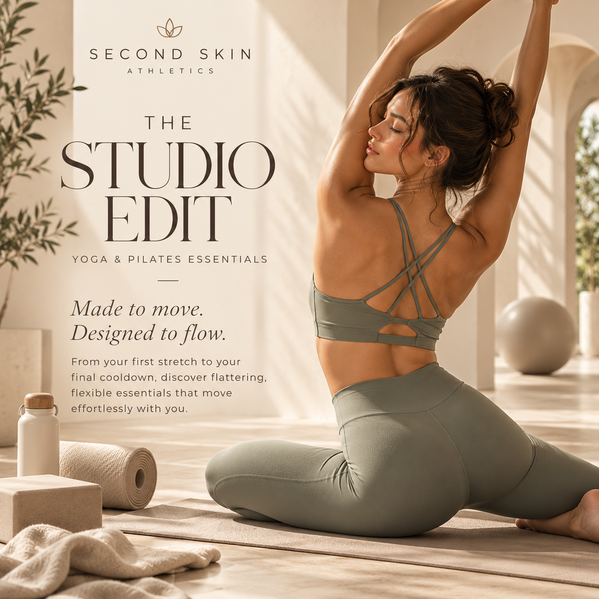 Made to move. Designed to flow.