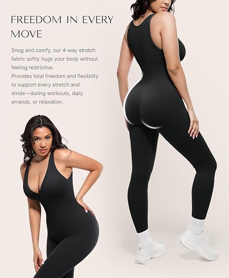 SHAPELLX Seamless Tummy Control Jumpsuit