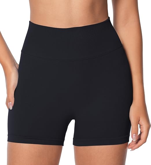 Sunzel High-Waisted Scrunch Biker Shorts