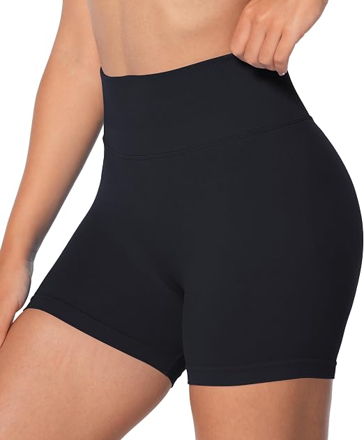 Sunzel High-Waisted Scrunch Biker Shorts
