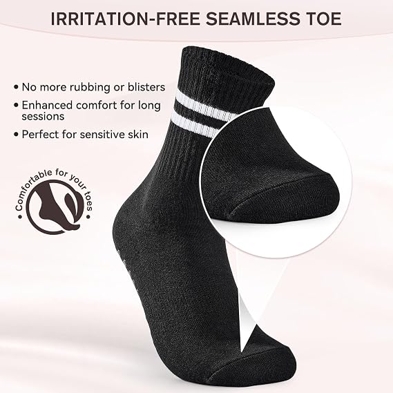 American Trends Non-Slip Pilates Socks