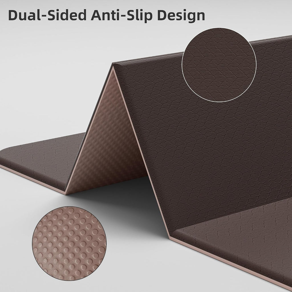 HAHE Extra Thick Foldable Yoga Mat