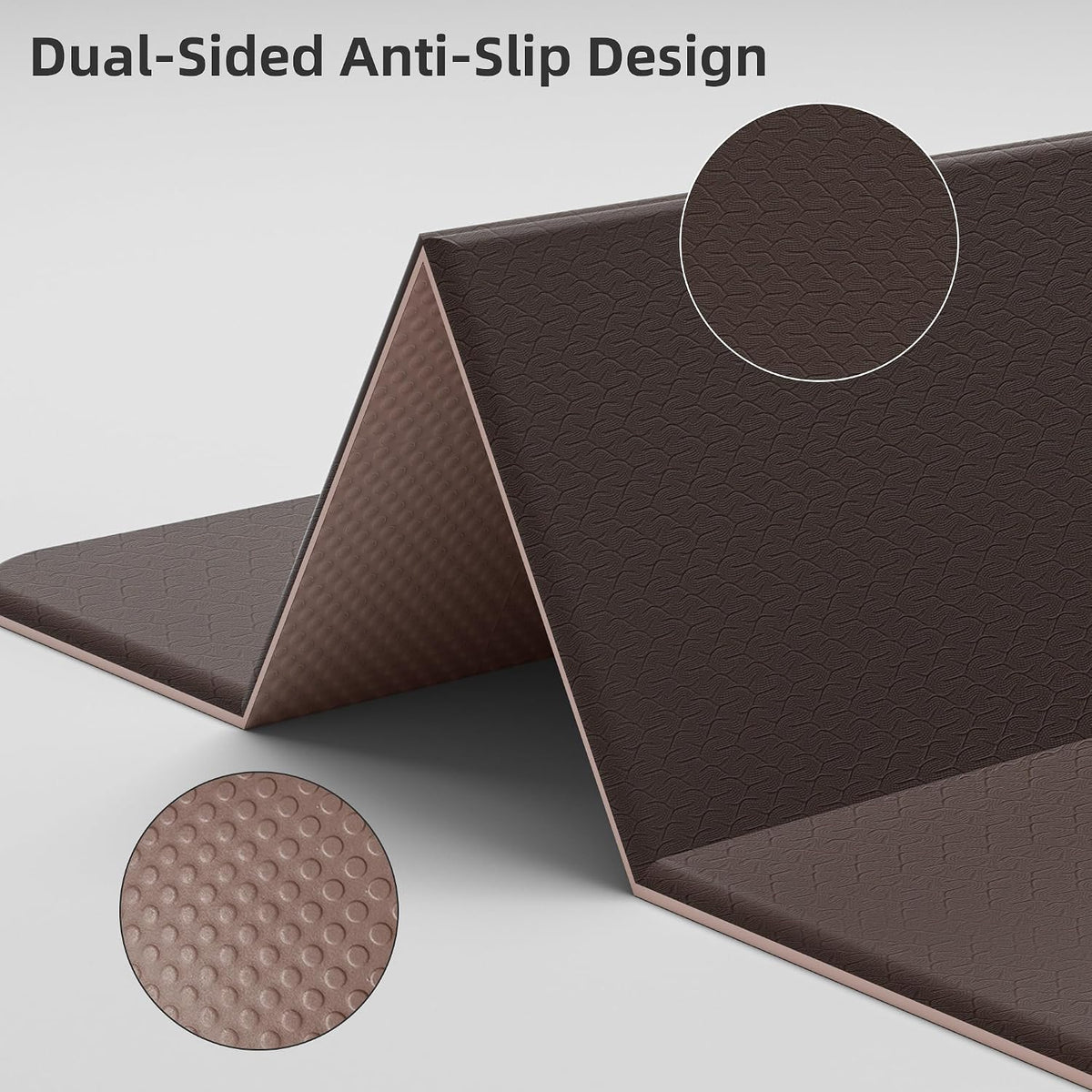 HAHE Extra Thick Foldable Yoga Mat